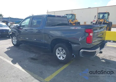 2021 Chevrolet Silverado 1500 4Wd Short Bed Lt z USA, uszkodzony, nr VIN 1GCUYDEDXMZ241627